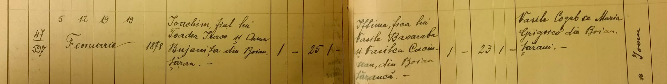 ioachim-iurco-and-iftima-basaraba-marriage-record-1878